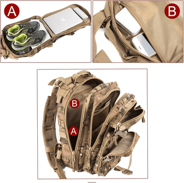 30L Military Tactical Assault Backpack for Outdoor & Travel - InspiredGrabs.com